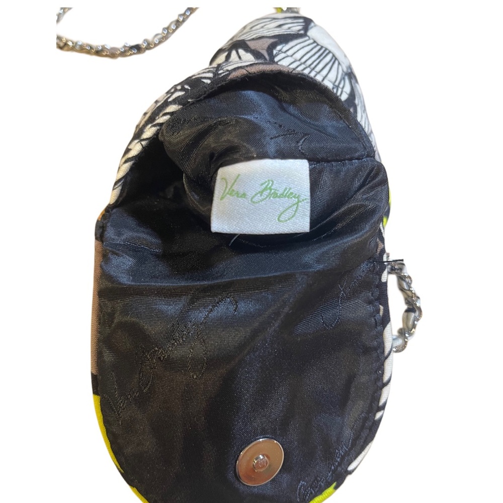 VERA BRADLEY Citron Mini Crossbody Bag 4W x 6.5H. - Picture 8 of 10